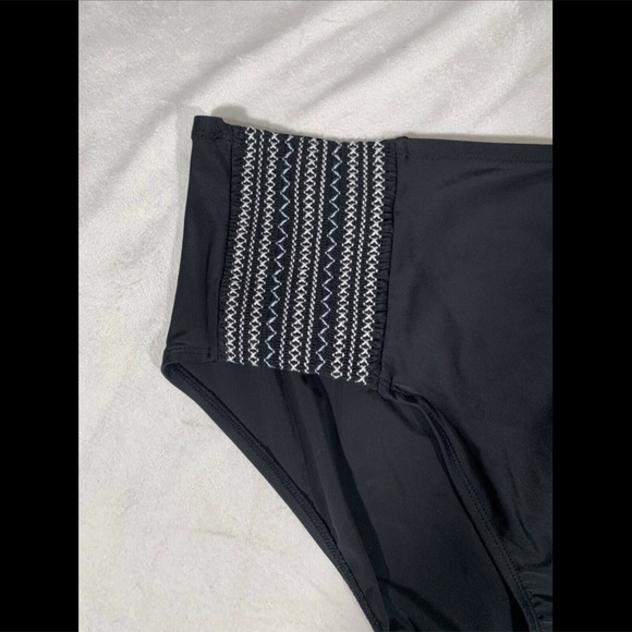 NWT $25 Kona Sol‎ Smocked Side Bikini Bikini Bottom [PLUS SZ 24W/26W ] - Picture 4 of 13